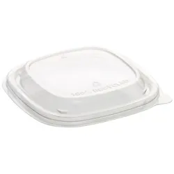 Sabert 300 Take away Salatschalen Menüschalen aus Papier quadratisch braun