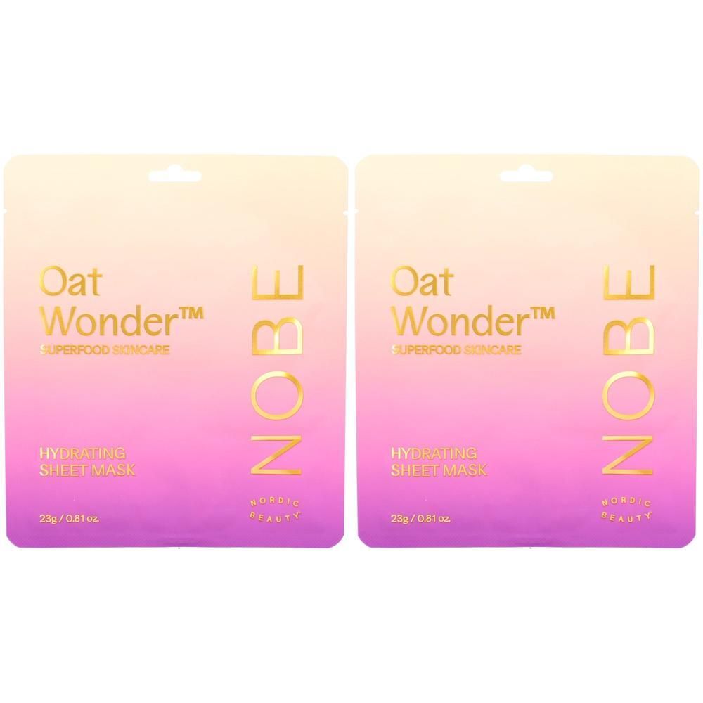 Nobe Oat Wonder Hydrating Sheet Mask 1 pc 2x 2x1 St