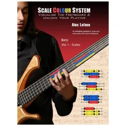 Scale Colour System Bass Volume 1, Fachbücher von Alex Lofoco