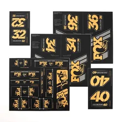 2019 FOX Heritage Decal Kit Fork & Shock | bis MY20 | Gold