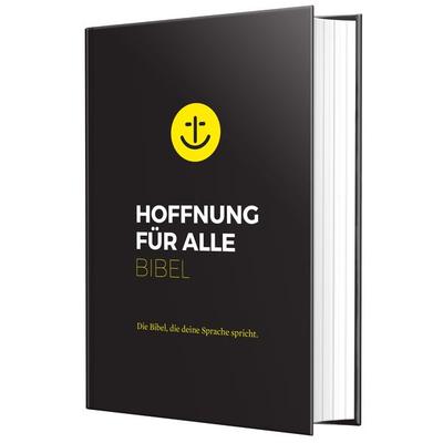 Hoffnung für alle. Die Bibel - 'Black Hope Edition' - Mittelformat, Gebundene Ausgabe von , Fontis, 978-3-03848-412-7