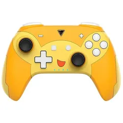 DragonShock Controller Poptop Wireless Pikachio Switch (Switch), Gaming Controller, Orange, Rot, Gelb