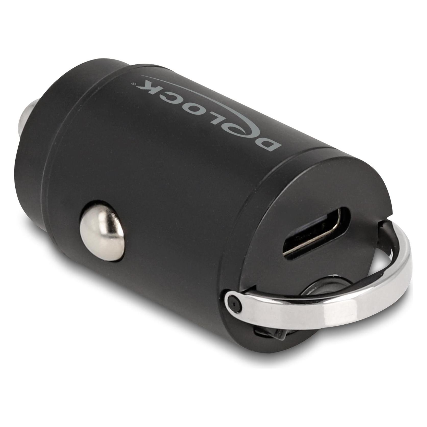 Delock Mini Kfz Ladeadapter USB Type-C PD 3.0 mit 30 W (64278)