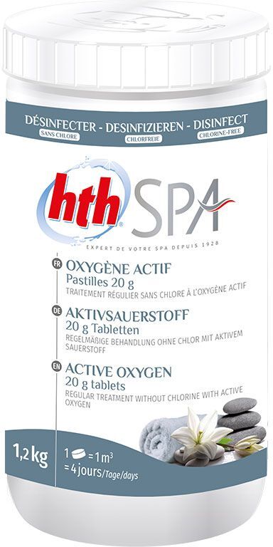HTH Spa Oxygène actif pastilles 20g