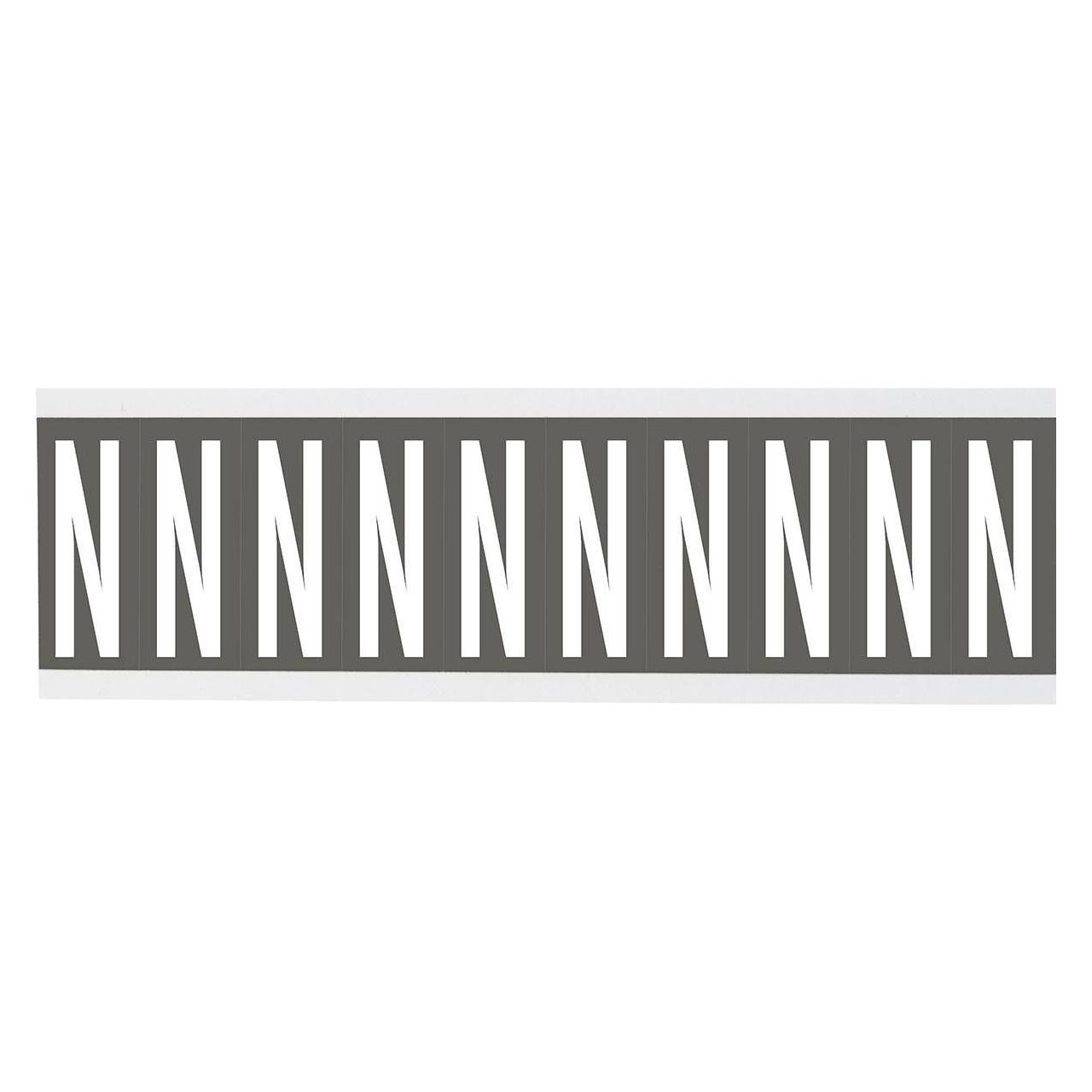 Brady CNL2 Series Etiketten mit Zahlen und Buchstaben (CNL2GR N)