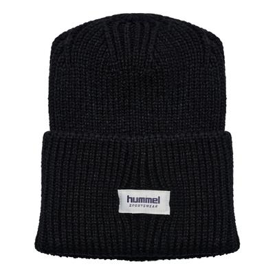 Beanie HUMMEL, Jungen, schwarz, Obermaterial: 100% Polyacryl, Mützen Beanie, für Kinder und Jugendliche geeignet, Beanie-Form, sportlicher Stil