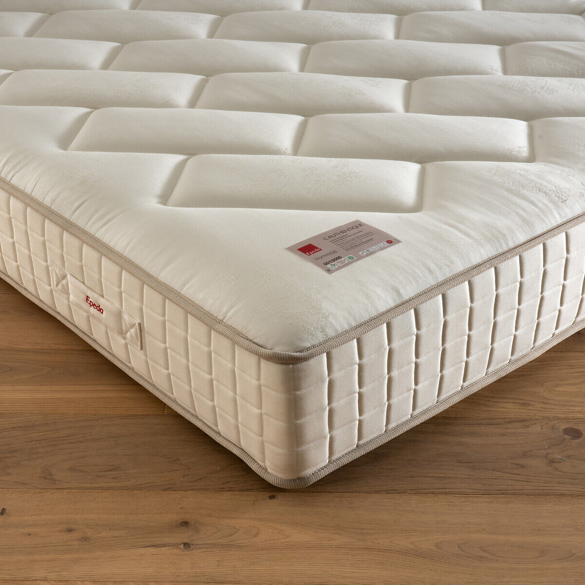 EPEDA Matelas ressorts ensachés L’authentique