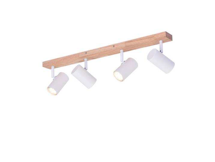 Nettlife Deckenstrahler Koblenz 4-flammig 60/10.5/14.5 cm, Braun, Metall, Gu10, 10.5x14.5x60 cm, Lampen & Leuchten, Innenbeleuchtung, Spots & Strahler, Wandstrahler