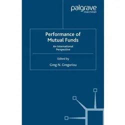 Performance of Mutual Funds, Fachbücher