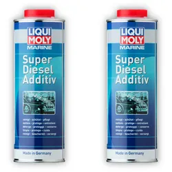 2x Additiv LIQUI MOLY 25006 Marine Super Diesel Additiv Reinigung Pflege Schiffe 1L