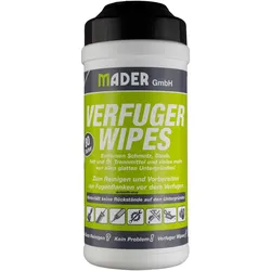 Feuchte Reinigungstücher Box Verfuger Wipes 80 Tücher Box