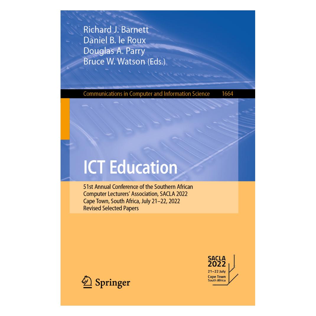 Springer ICT Education (Englisch, Softcover, A Parry et al, B le Roux, Bruce W. Watson, Daniel, Daniel B. le Roux, Douglas, Douglas A. Parry, Richard J. Barnett) (56906139)