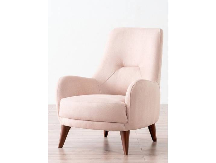 JVmoebel Sessel Eleganter Sessel Beige mit weichem Stoffbezug für stilvollen Komfort (1-St), Made in Europe