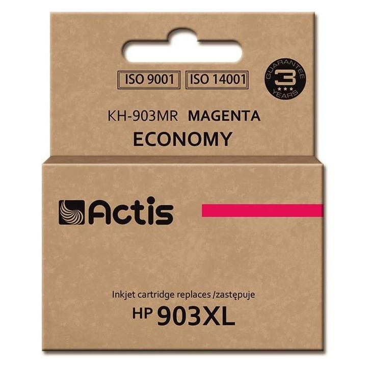 Factis KH-903MR Tintenpatrone (Ersatz für HP 903XL 07AE Standard - Neuer Chip) (M) (KH-903MR)