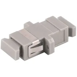 LWL-Verbinder Simplex SC-SC OM1/OM2 beige