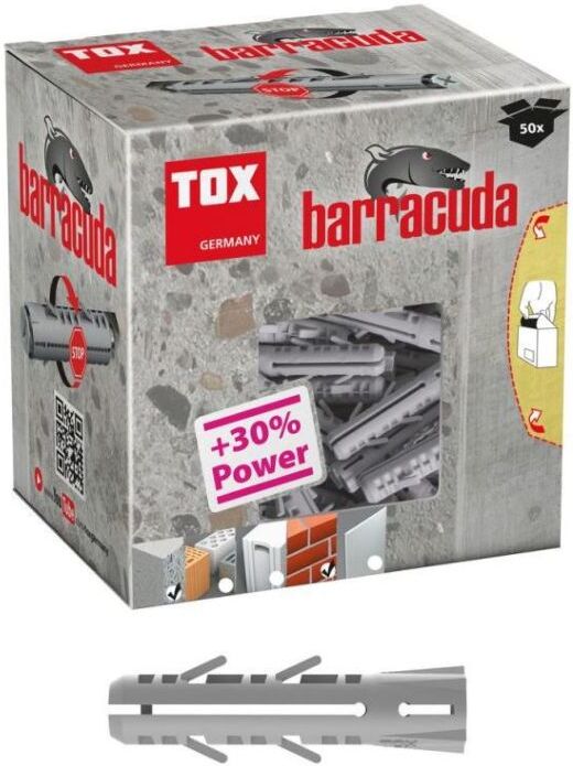 TOX Spreizdübel Barracuda 10/50mm 013100081 je Packung = 50 Stück