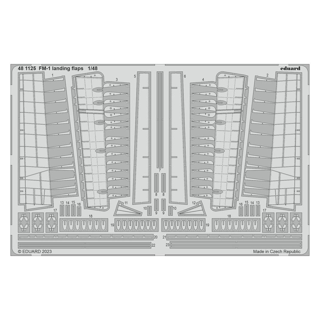 Eduard FM-1 landing flaps 1/48 (481125)