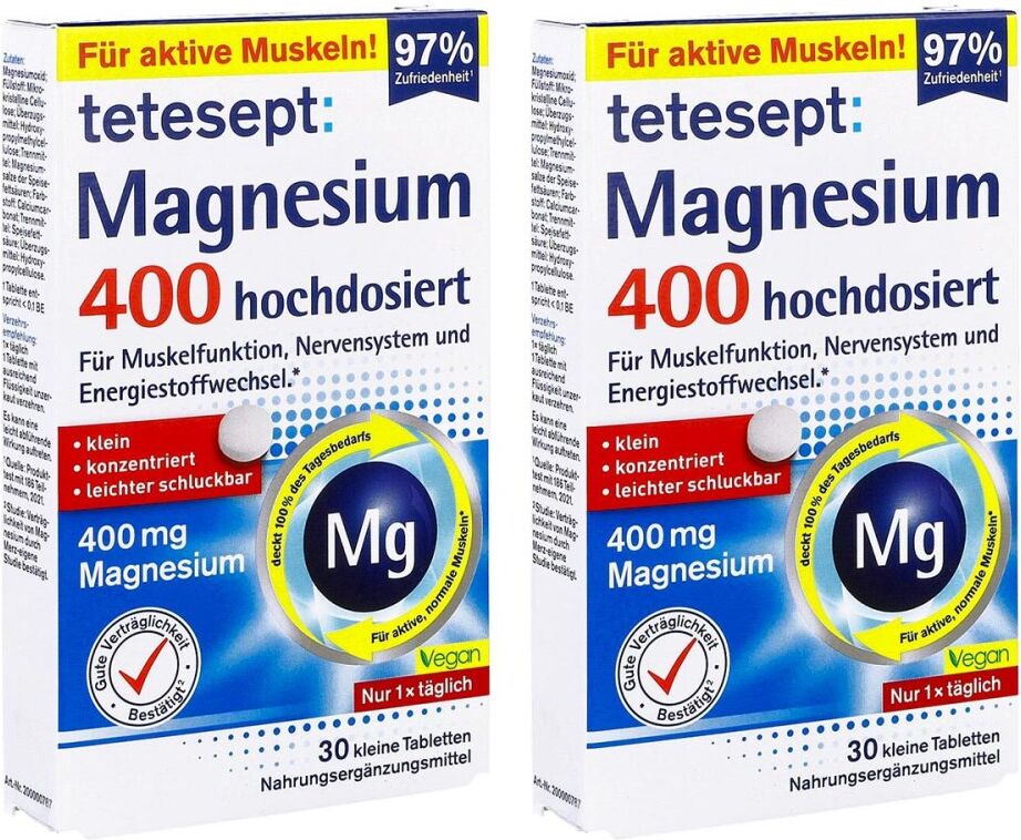 Tetesept Magnesium 400 Hochdosiert Tabletten
