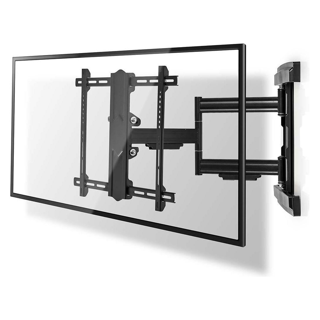 Nedis Vollbewegliche-TV-Wandhalterung, 37-80" (Wand, 50 kg, 37" - 80") (TVWM6550BK)