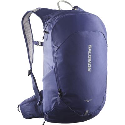 Sportrucksack SALOMON "TRAILBLAZER 20", lila (mazarine blu), Rucksäcke, Obermaterial: 100% Polyester, aus Polyester