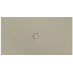 Bette rechteck Duschwanne „BetteFloor“ 1500 × 800 mm ohne Oberflächenbeschichtung, ohne Oberflächenveredelung, ohne Wannenträger, in Cashmere