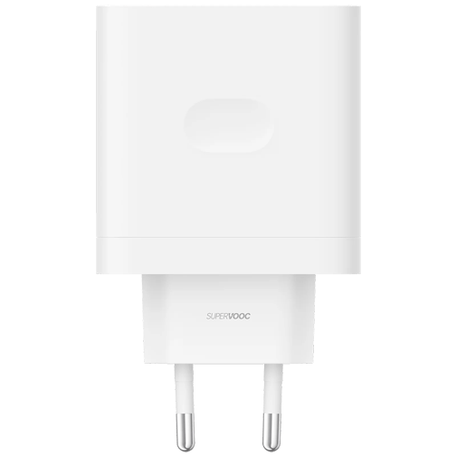 OPPO SuperVOOC Schnellladegerät 100W + USB-A USB-C Kabel Weiß