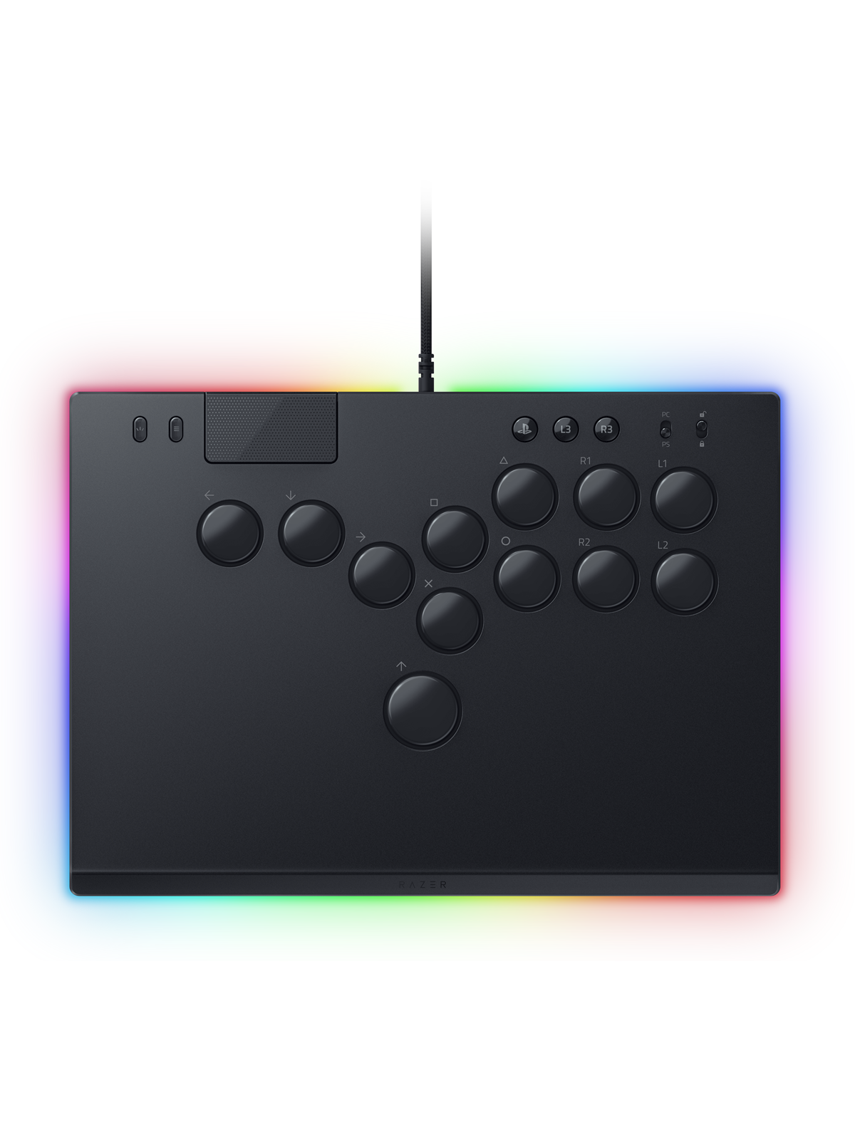 Razer Kitsune - All-Button Optical Arcade Controller - PS5 and PC - Wired Arcade stick - PC
