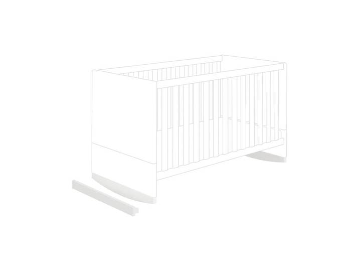 Paidi Wiegefunktionsset Fiona, Weiß, 3.2x8x75.8 cm, Babymöbel, Babybetten