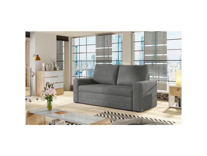 Schlafsofa Wave Grau, B: 150 cm