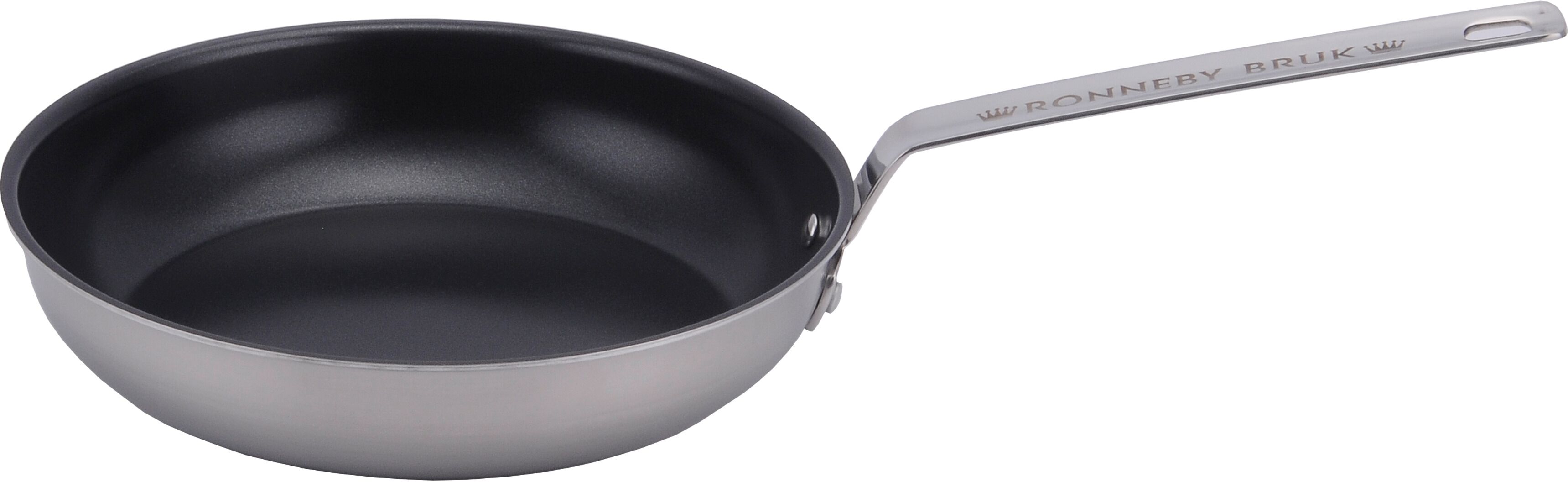 Ronneby Bruk "INOX Keramikbeschichtete Edelstahl-Bratpfanne" Edelstahl 1 tlg. Edelstahl-Aluminium-Edelstahl-Kontruktion
