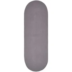 TEPPICHLÄUFER geflochten oval 66/200 cm
