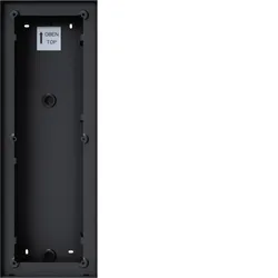Hager REW410X Aufputz-Gehäuse für intercom mono 6/8 Tasten 439x154x42,5mm