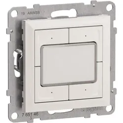 Legrand Seano MyHome Szenentaster 765612 zum Abrufen von 4 Szenarien in der, Schalter + Taster, Weiss