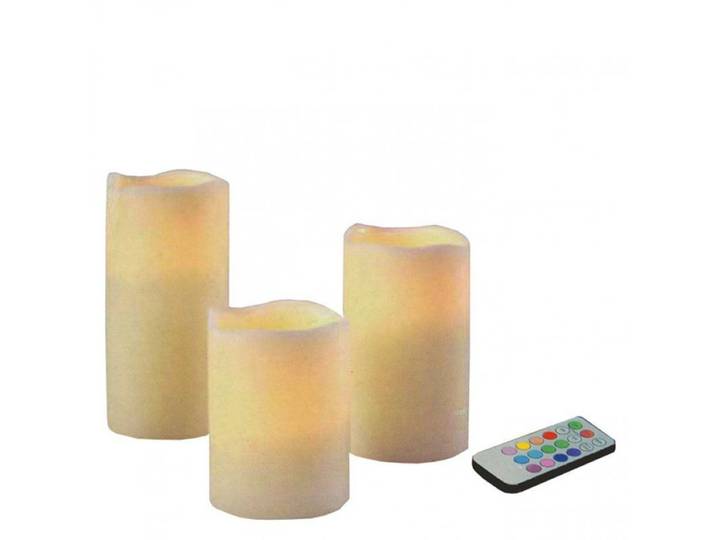 LED Kaarsen Set - 3-delige Set - Kleurverandering - Afstandsbediening
