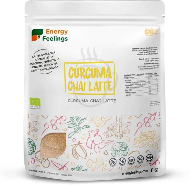 Energy Feelings Cúrcuma Chai Latte Eco 150g
