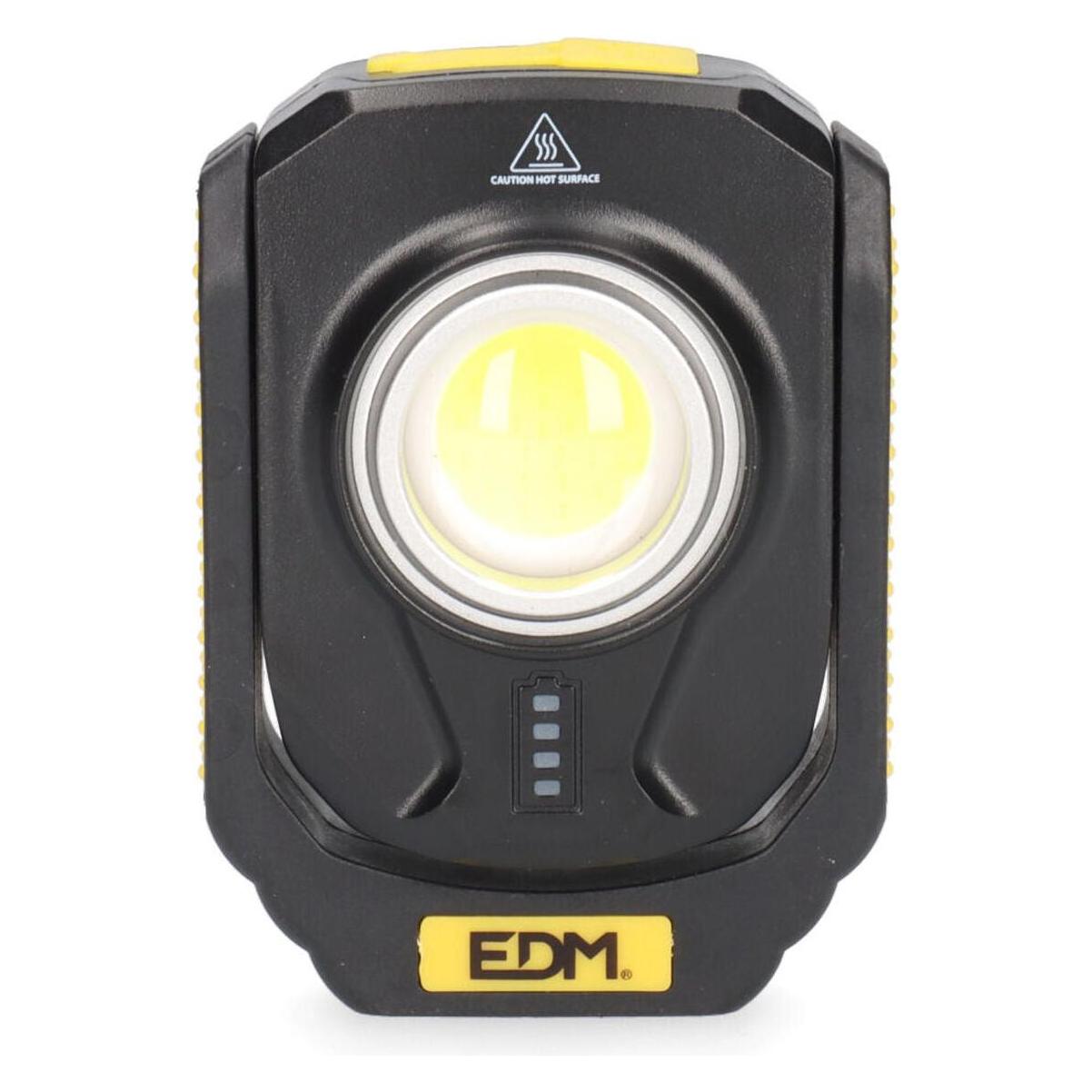 EDM Taschenlampe LED 36442 2100 W 10 W (10 cm, 900 lm) (45294108)