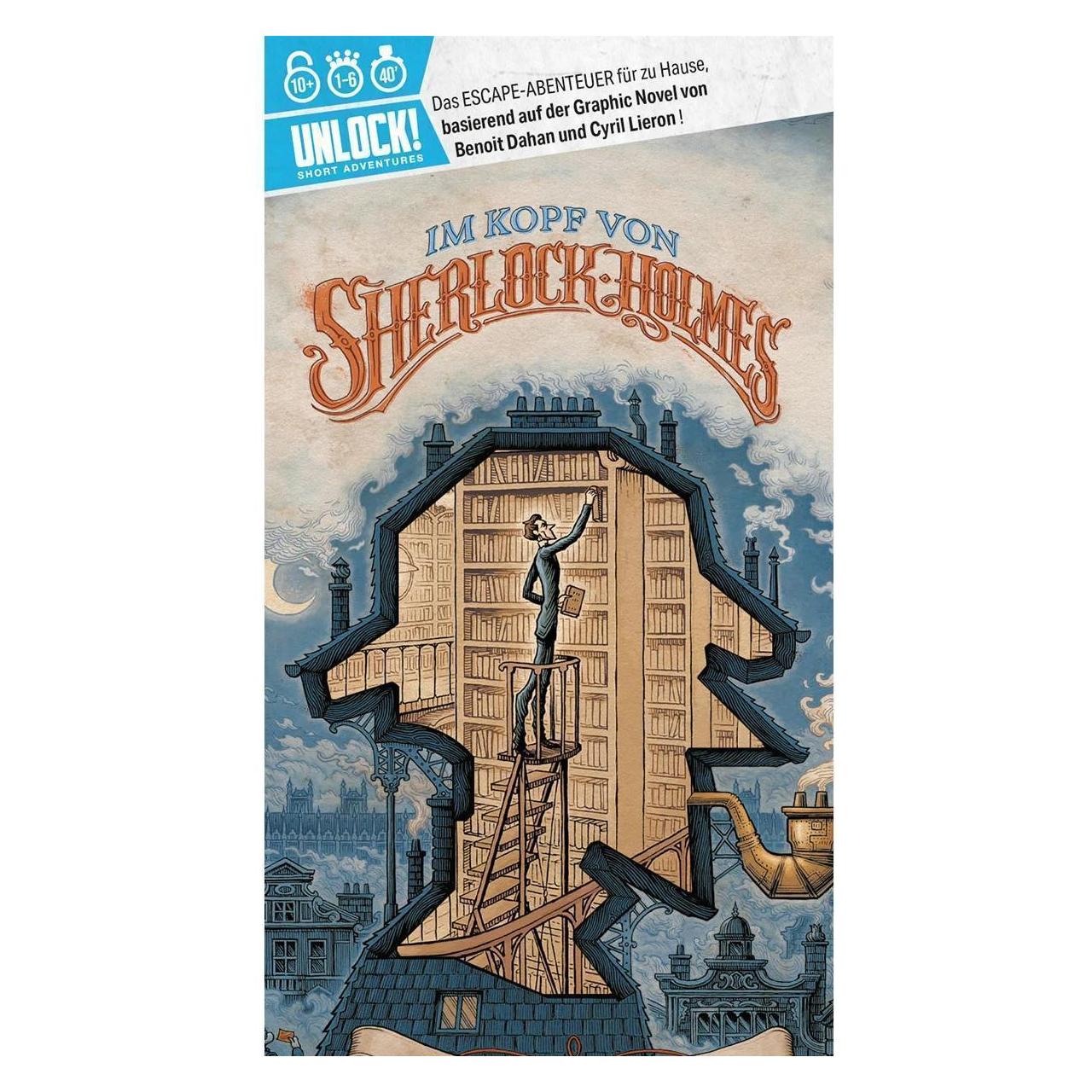 Asmodée Unlock! Short Adventures Im Kopf von Sherlock (SCOD0129)