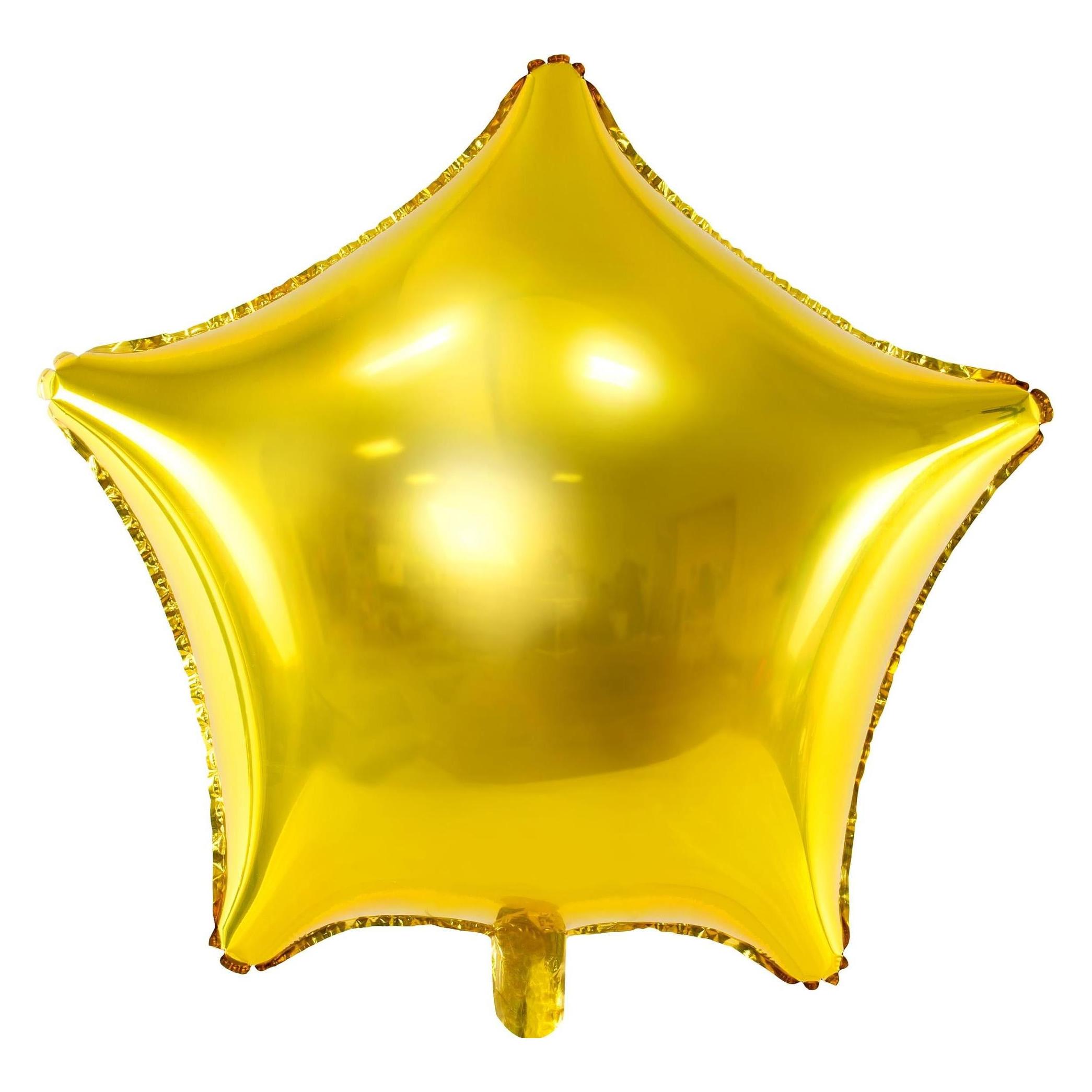 Partydeco Sternballon Gold 48cm (1x) (FB3M-019)