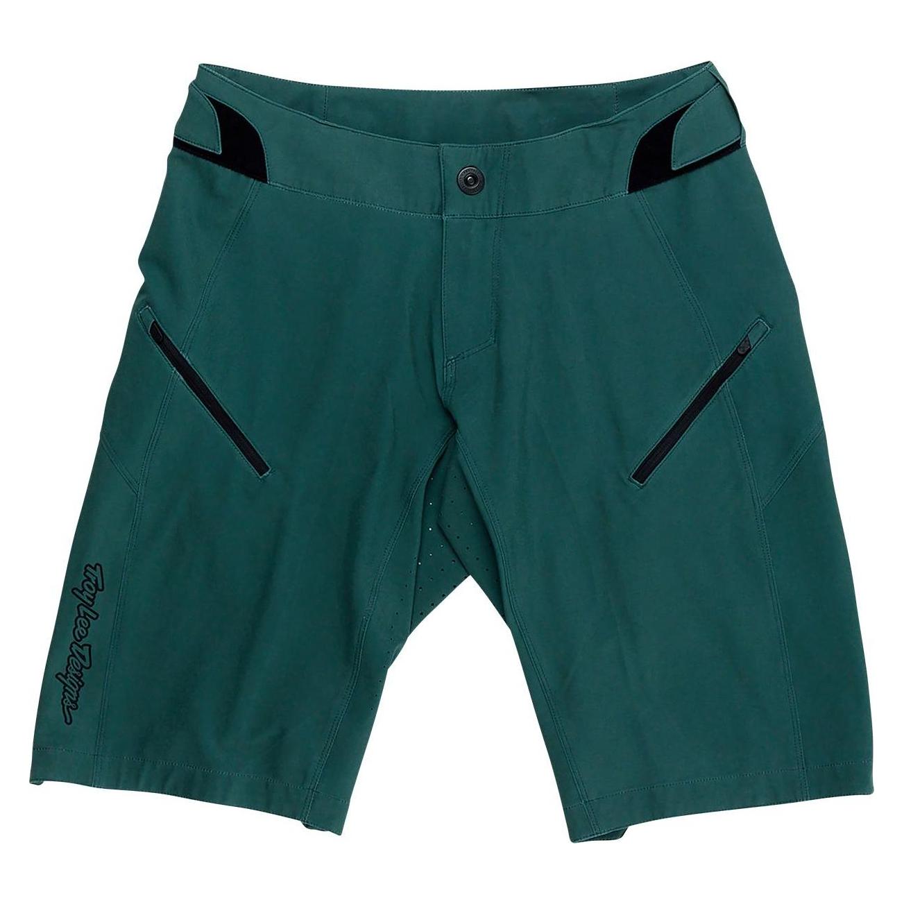 Troy Lee Designs Womens Lilium Short Shell, Solid, jade, L (L) (258472014)