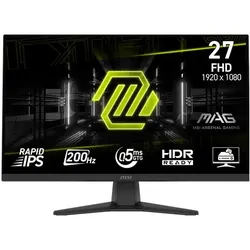 MSI MAG 272F (1920 x 1080 Pixel, 27"), Monitor, Schwarz