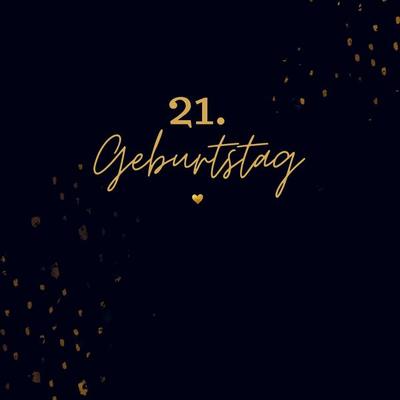 21. Geburtstag- Gästebuch Blanko, Taschenbuch von Julia S. Klein, Bookmundo, 978-94-037-3597-9