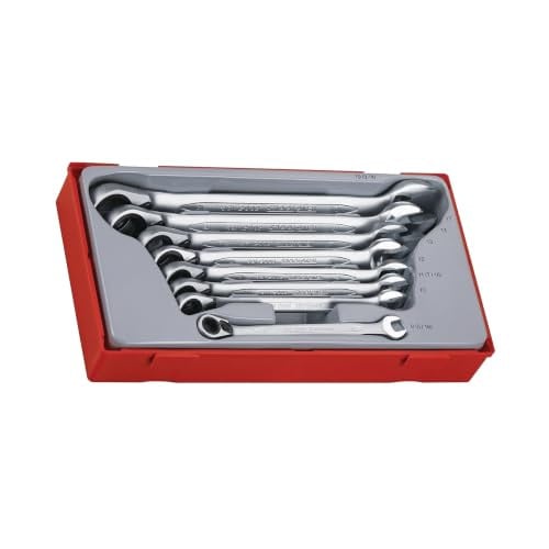 Teng Tools TT6508R Ratchet Combinatiesleutel Set Metrisch, 8 stuks