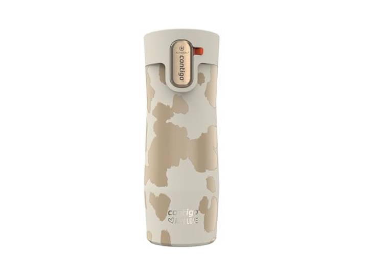 Contigo West Loop 3.0 Edelstahl-Reisebecher, 473 ml, Hafermilch Autoseal Deckel, auslaufsicher und auslaufsicher, hält Getränke 11 Stunden heiß oder 24 Stunden kalt