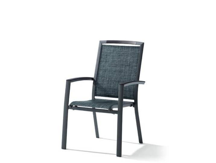 Sieger Trento Stapelsessel Aluminium/Textilene