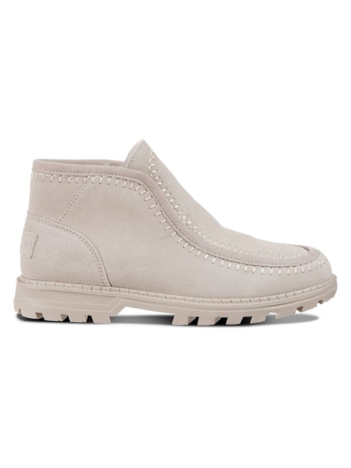 LUHTA Leder-Winterboots "Paras" in Creme - 36