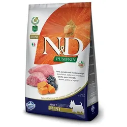 Farmina N&D Pumpkin Grain Free Hunde LAMB & BLUEBERRY ADULT MINI 7kg