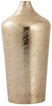 Elk Studio Elk Home Caliza Champagne Gold Metal 8 Inch Wide Vase