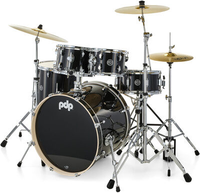 DW PDP MainStage Black Sparkle Black Sparkle