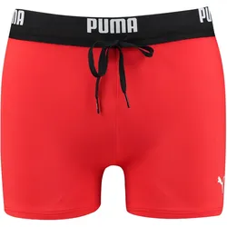 PUMA Swim Logo Badehose Herren 02 - red S