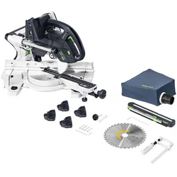 Festool, Kappsäge + Gehrungssäge, Akku-Kapp-Zugsäge KSC 60 EB-Basic